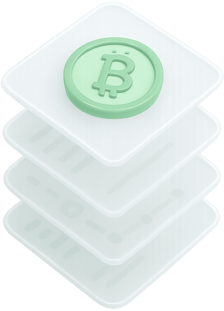 DeFi & Digital Asset Infrastructure 3D Icon